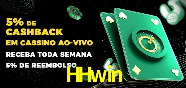 Promoções do cassino ao Vivo HHwin